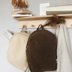 Kinderrugzakken Met Naam | Kinderrugzakken^Studio Noos Chunky Midi Teddy kinderrugzak brown