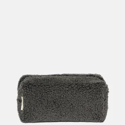 Toilettassen^Studio Noos Chunky Pouch toilettas dark grey