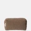 Toilettassen^Studio Noos Chunky Pouch toilettas brown