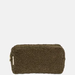 Toilettassen^Studio Noos Chunky Pouch toilettas green