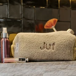 Toilettassen^Studio Noos Chunky Pouch toilettas ecru