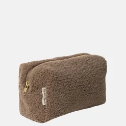 Toilettassen^Studio Noos Chunky Pouch toilettas brown