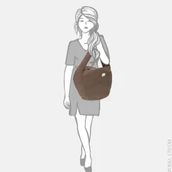 Crossbody Tassen^Studio Noos crossbody tas brown