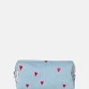Toilettassen^Studio Noos Denim Hearts toilettas S denim