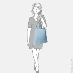 Shoppers^Studio Noos Denim mom bag shopper denim