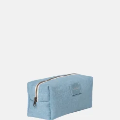 Toilettassen^Studio Noos Denim solid toilettas S denim