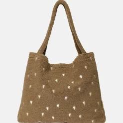 Shoppers^Studio Noos mom bag teddy hearts shopper brown
