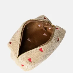 Etuis | Toilettassen^Studio Noos pouch toilettas teddy ecru
