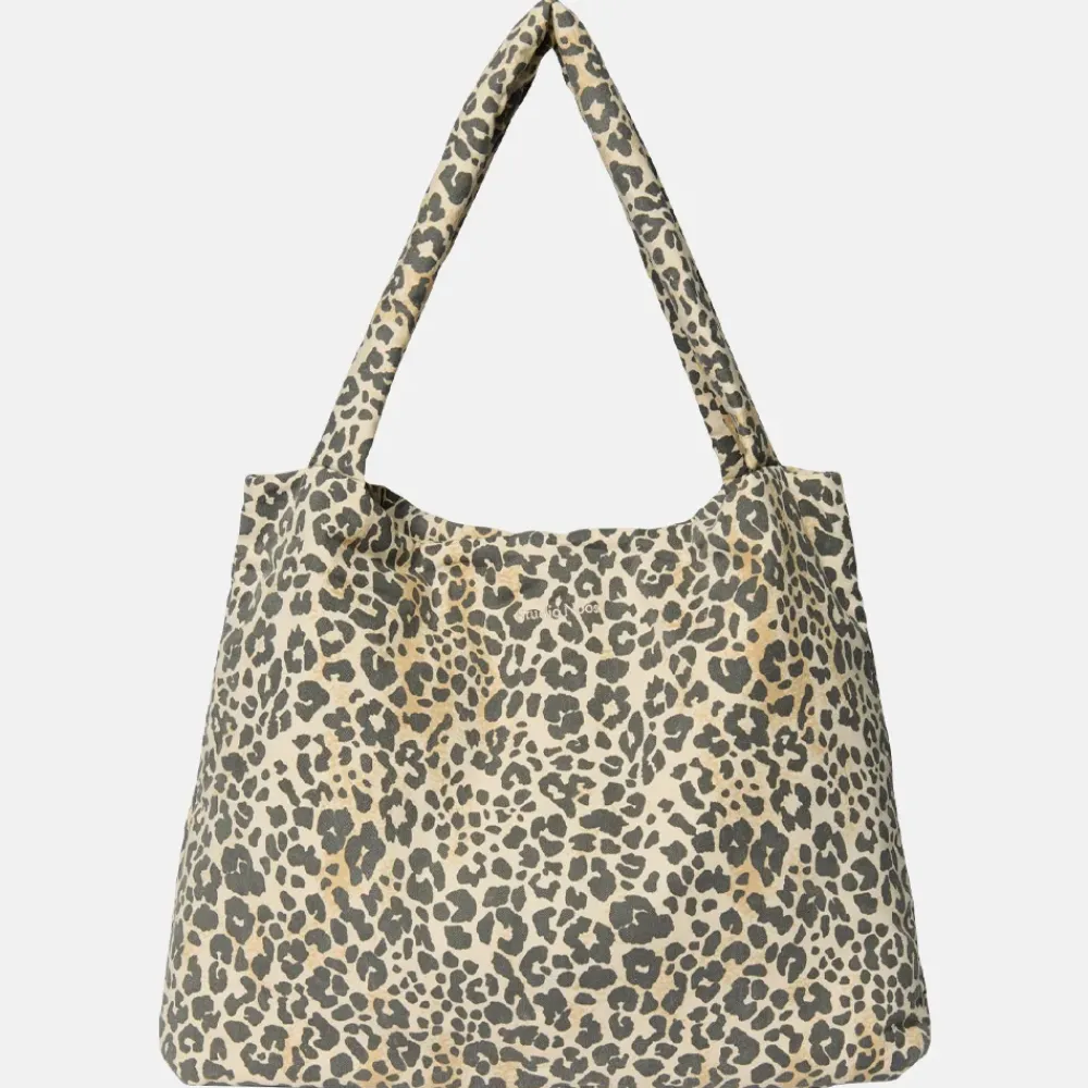 Shoppers^Studio Noos soft cotton Mom bag shopper leopard