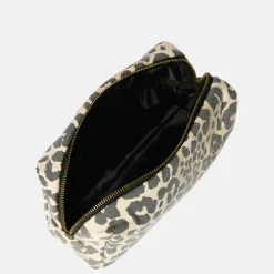 Etuis | Toilettassen^Studio Noos Soft Cotton pouch toilettas leopard