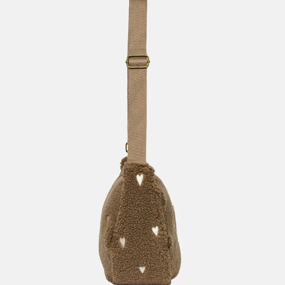 Crossbody Tassen^Studio Noos Teddy adult fanny pack crossbody tas brown