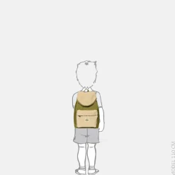 Kinderrugzakken Met Naam | Kinderrugzakken^Studio Noos teddy kinderrugzak army