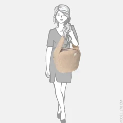 Crossbody Tassen^Studio Noos Teddy Maxi crossbody tas ecru