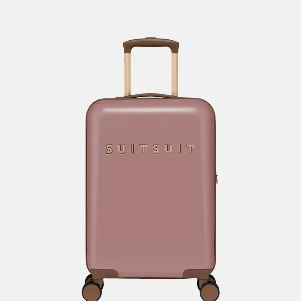 Handbagage Koffers^Suitsuit Fab Seventies handbagage koffer 55 cm old rose