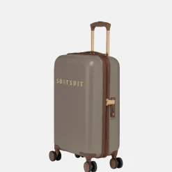 Handbagage Koffers^Suitsuit Fab Seventies handbagage koffer 55 cm taupe