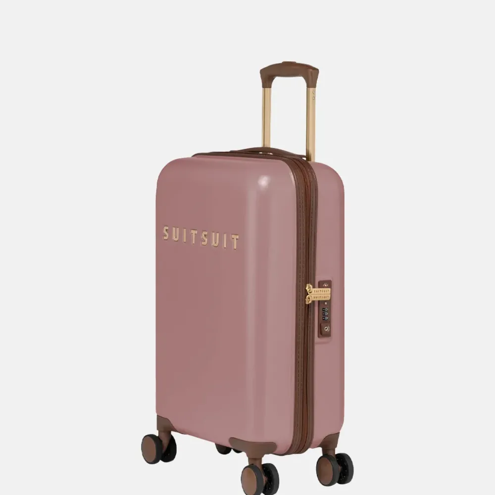 Handbagage Koffers^Suitsuit Fab Seventies handbagage koffer 55 cm old rose