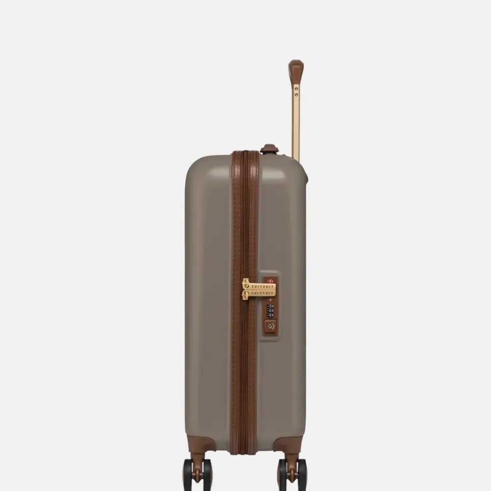 Handbagage Koffers^Suitsuit Fab Seventies handbagage koffer 55 cm taupe