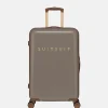 Reiskoffers^Suitsuit Fab Seventies koffer 66 cm taupe