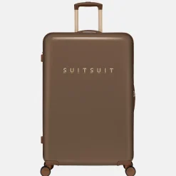 Reiskoffers^Suitsuit Fab Seventies koffer 76 cm cocoa brown