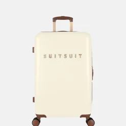 Reiskoffers^Suitsuit Fab Seventies koffer 66 cm antique white