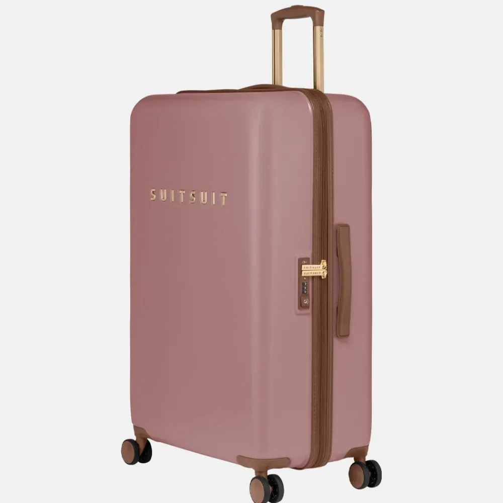 Reiskoffers^Suitsuit Fab Seventies koffer 76 cm old rose