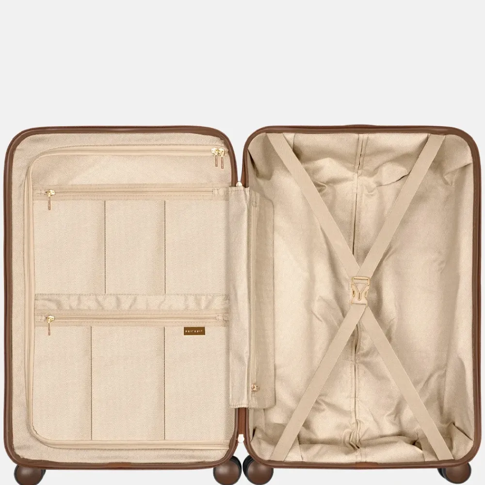 Reiskoffers^Suitsuit Fab Seventies koffer 66 cm old rose