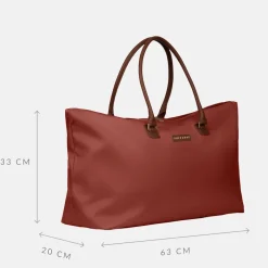 Handbagage Tassen | Weekendtassen^Suitsuit Fab Seventies weekendtas red ochre