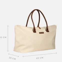 Handbagage Tassen | Weekendtassen^Suitsuit Fab Seventies weekendtas antique white