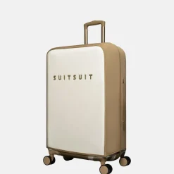 Kofferhoezen^Suitsuit Fusion kofferhoes 66 cm iced coffee