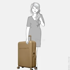 Reiskoffers^Suitsuit Fusion reiskoffer 76 cm iced coffee