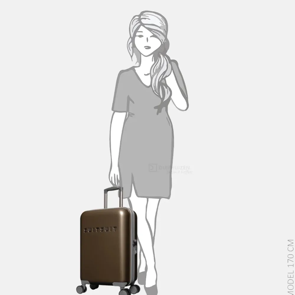 Handbagage Koffers^Suitsuit Starlight handbagage koffer 55 cm corinthian bronze