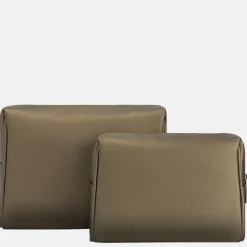 Toilettassen | Beautycases^Suitsuit Starlight toilettas set van 2 anthique bronze
