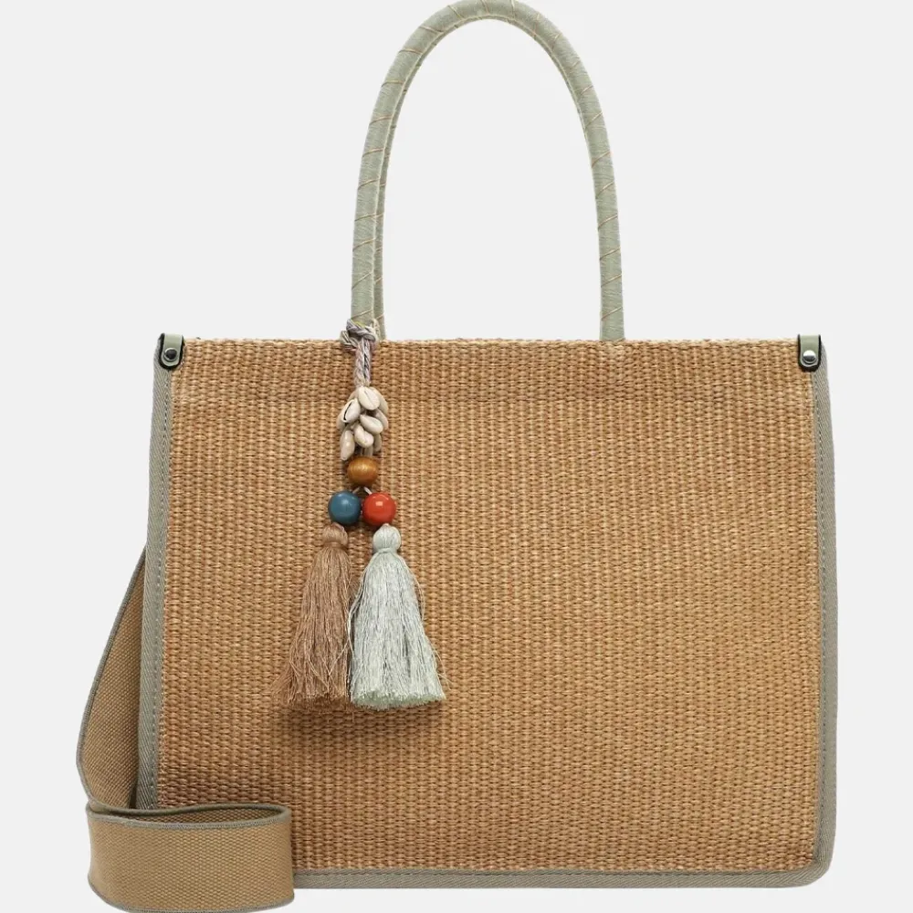 Shoppers^Suri Frey Kristy shopper L pistache combi