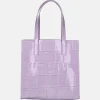 Shoppers^Ted Baker Croccon shopper S lilac