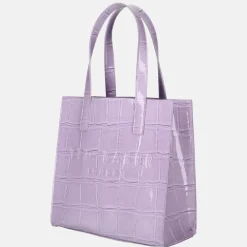 Shoppers^Ted Baker Croccon shopper S lilac
