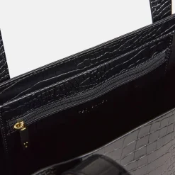 Shoppers^Ted Baker Croccon shopper L black