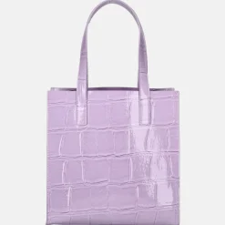 Shoppers^Ted Baker Croccon shopper S lilac