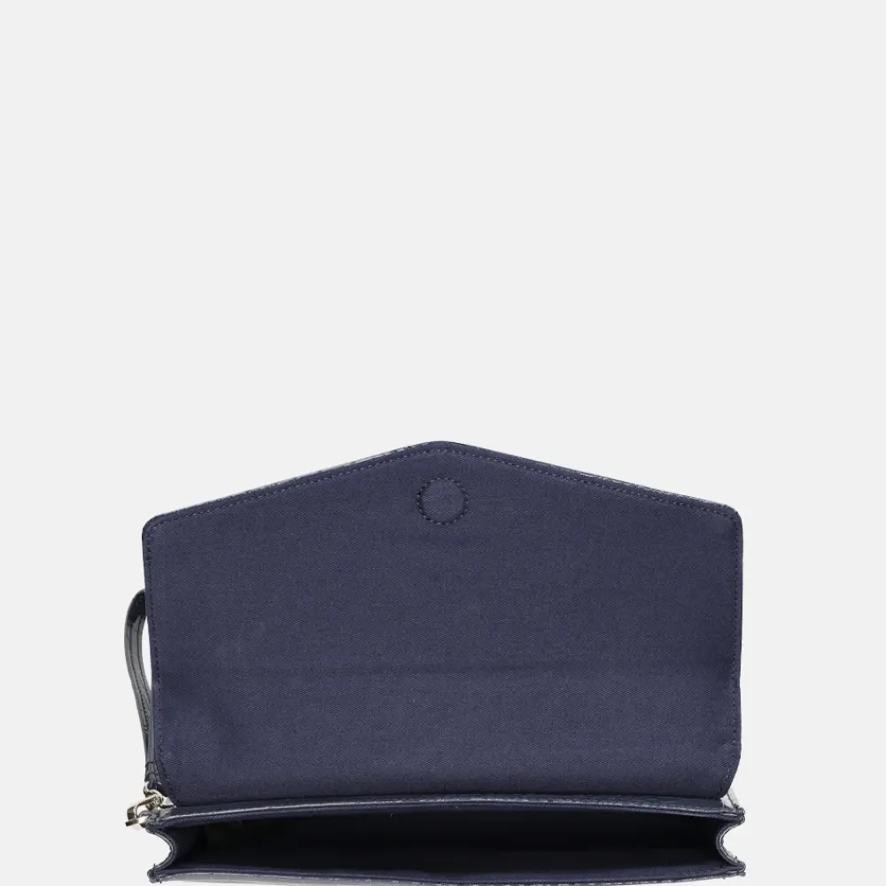Clutches^Ted Baker Crocey clutch dark blue