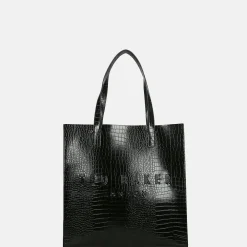 Shoppers^Ted Baker Reptcon shopper black