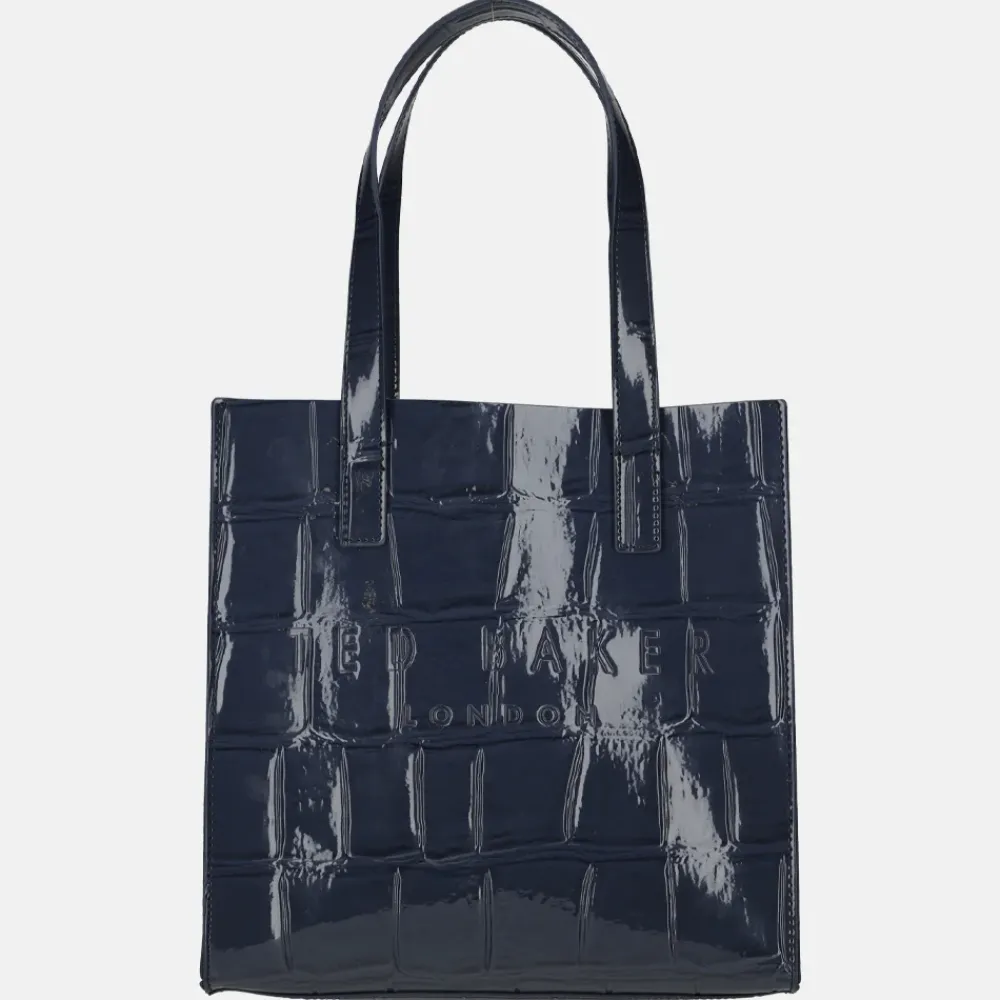 Shoppers^Ted Baker Reptcon shopper dark blue