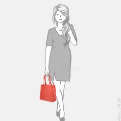 Shoppers^Ted Baker Reptcon shopper S coral