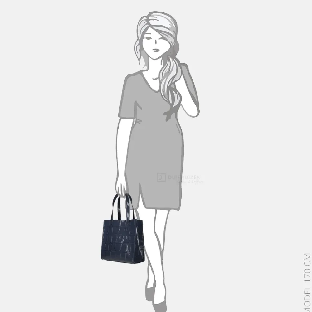 Shoppers^Ted Baker Reptcon shopper dark blue