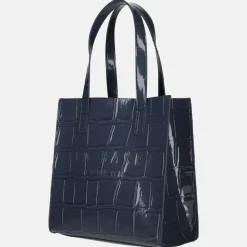 Shoppers^Ted Baker Reptcon shopper dark blue