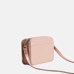 Crossbody Tassen^Ted Baker Stina Croco crossbody tas pale pink