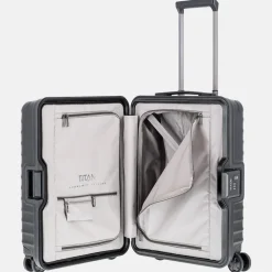 Handbagage Koffers^Titan Litron spinner FRAME handbagage koffer 55 cm traubengrun