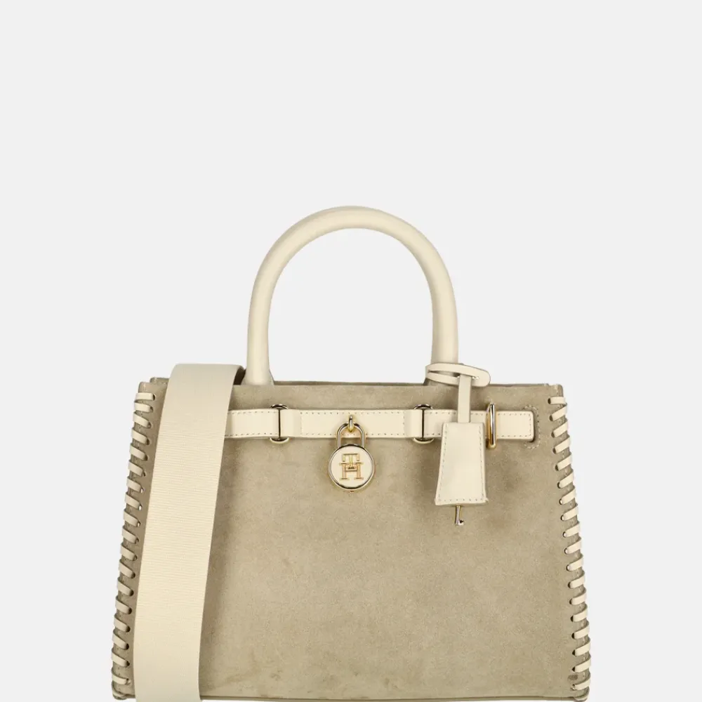 Handtassen^Tommy Hilfiger American Icon handtas classic beige