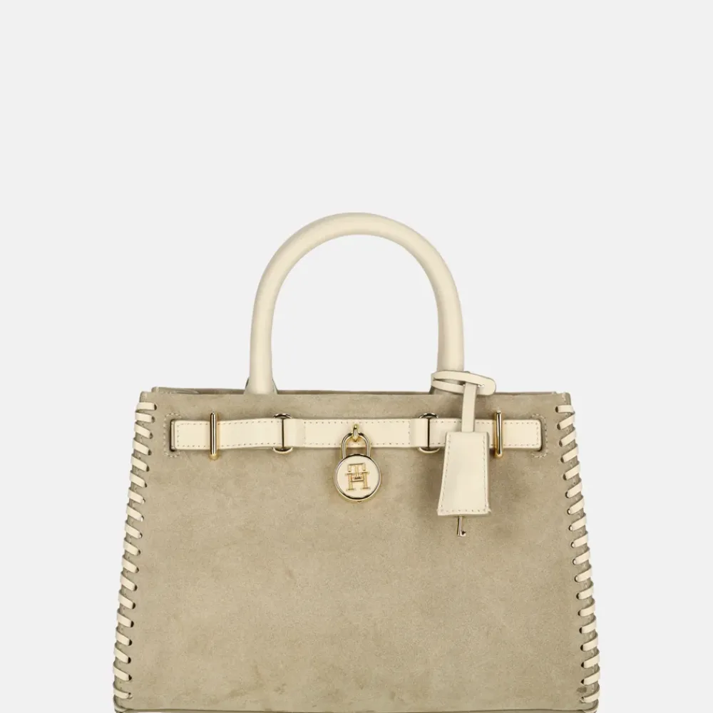 Handtassen^Tommy Hilfiger American Icon handtas classic beige