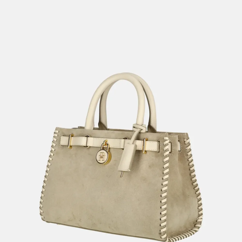 Handtassen^Tommy Hilfiger American Icon handtas classic beige