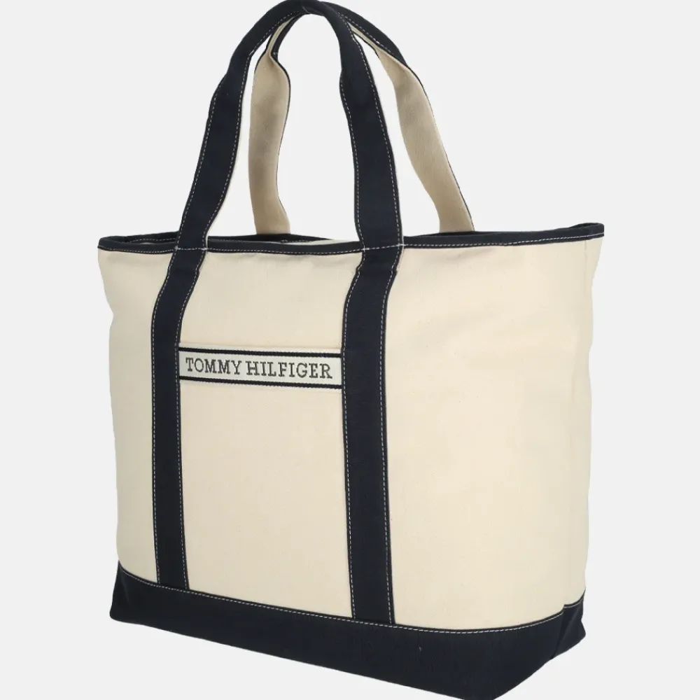 Shoppers^Tommy Hilfiger canvas tote shopper blue