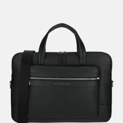 Heren Laptoptassen^Tommy Hilfiger Central laptoptas BDS black